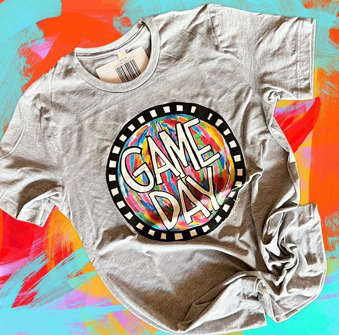 Game Day Colors tee