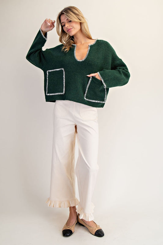 Whipstitch Sweater