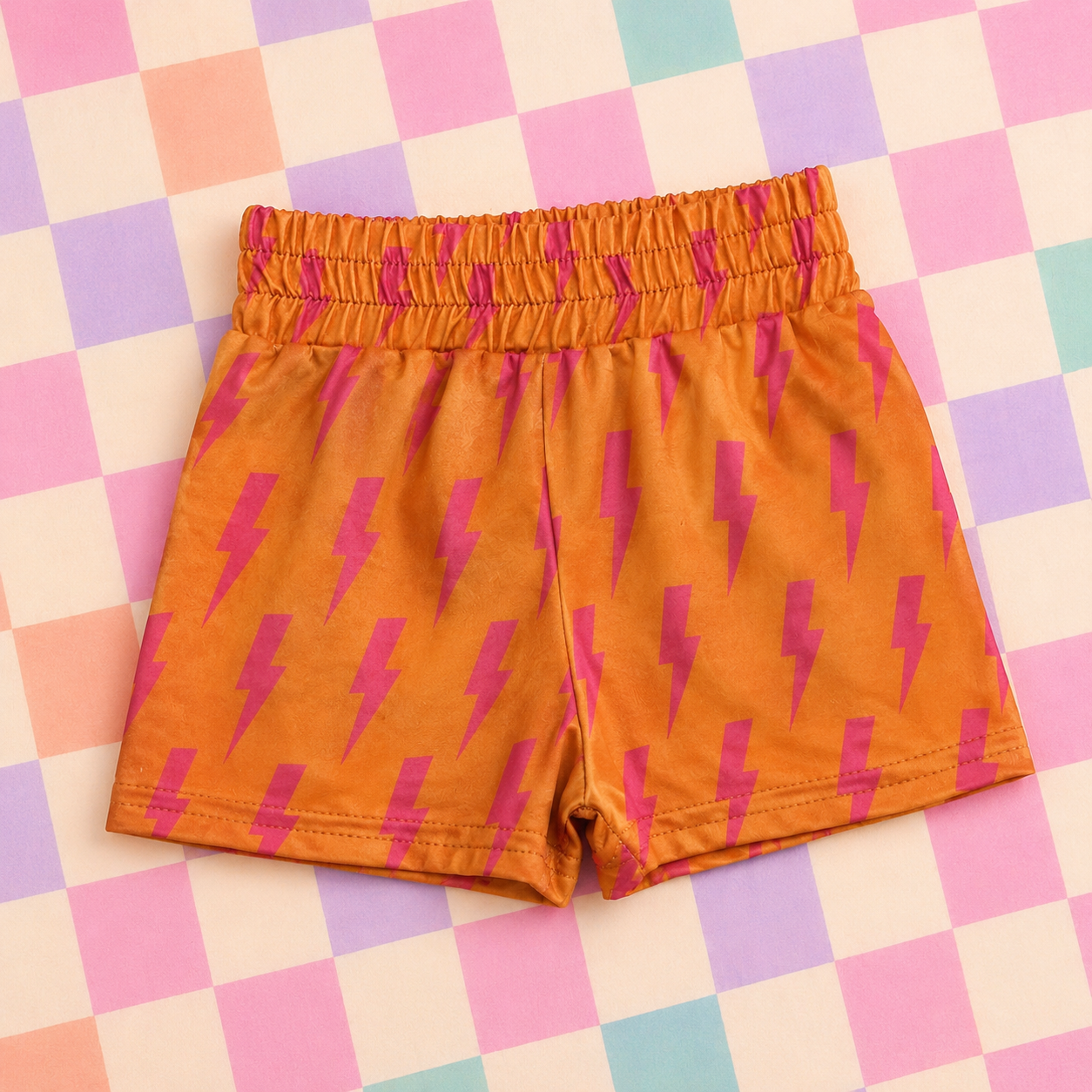 Girls Lightning Bolt Shorts