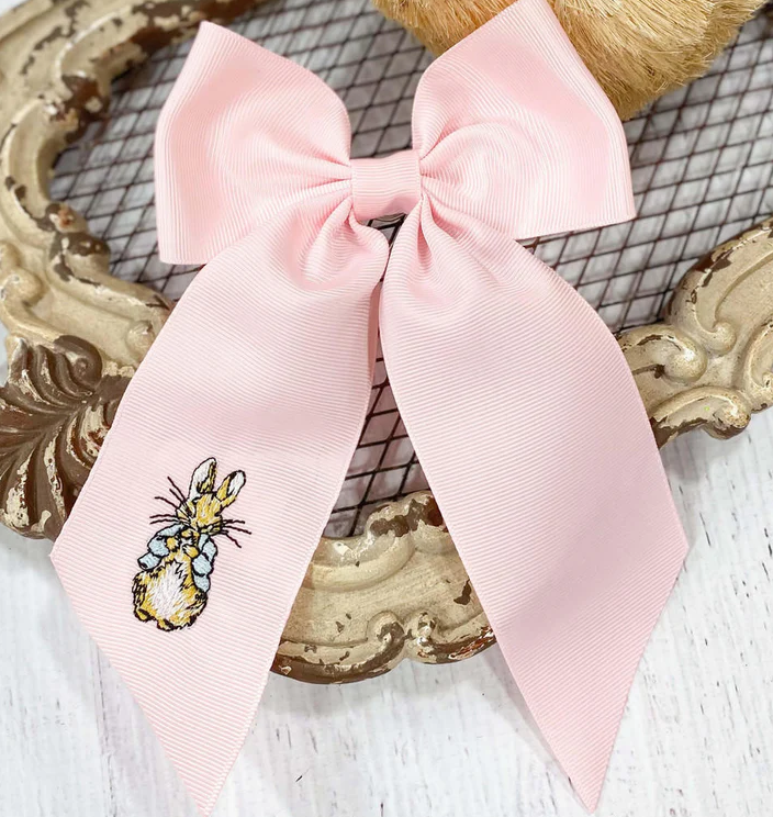 Peter Cottontail Cheer Bow