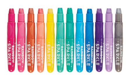 Ooly Rainbow Sparkle Watercolor Gel Crayons