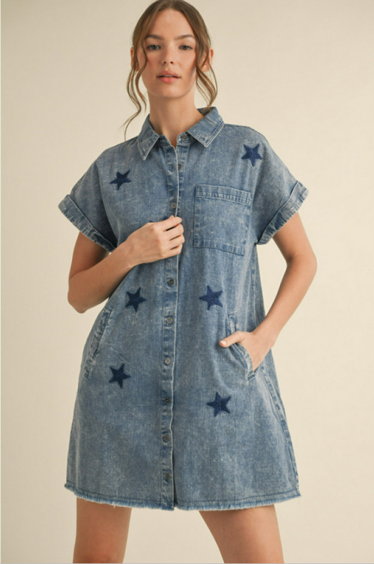 Star Patch Dress