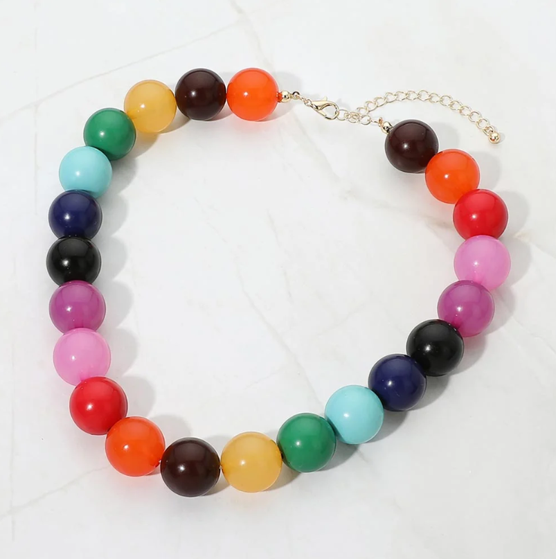 Colorful Chunky Necklace