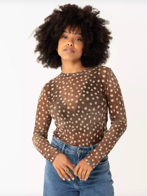 Bambi Mesh Top