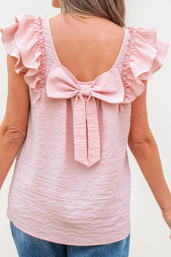 Bow Back Blouse
