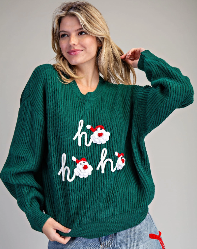 Crochet Santa Sweater