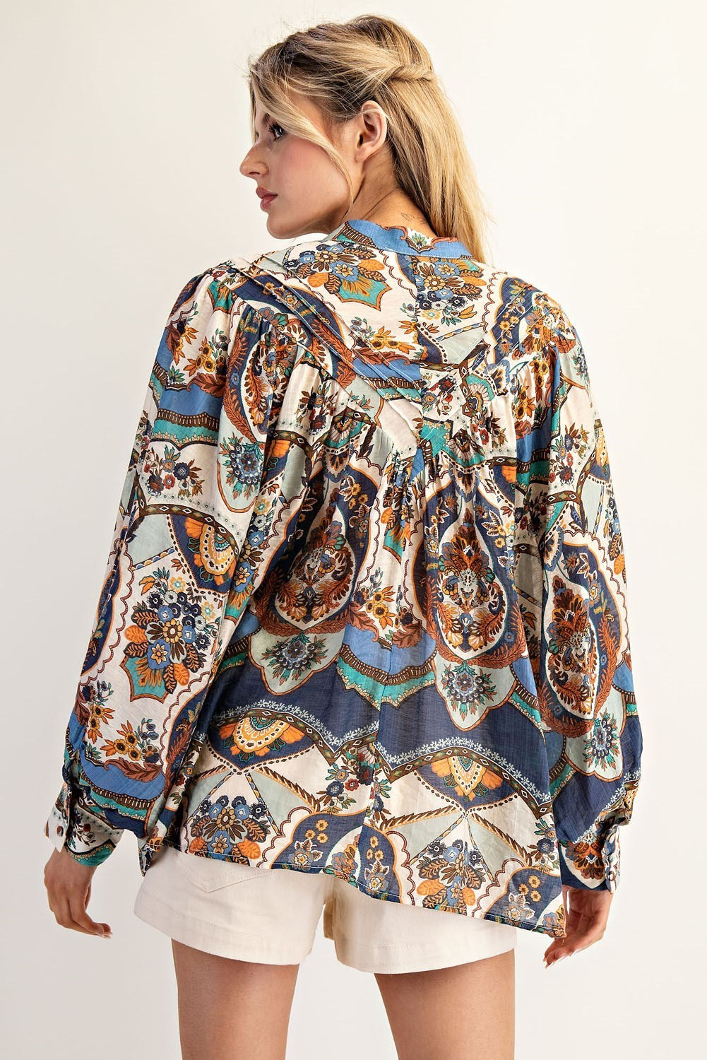 Peasant Button Down