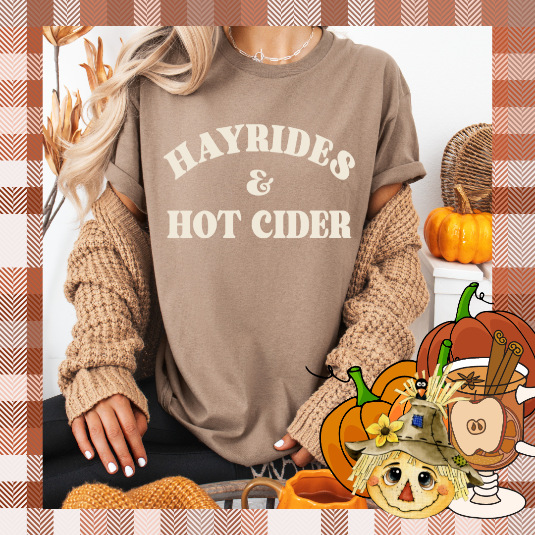 Hayrides & Hot Cider Tee