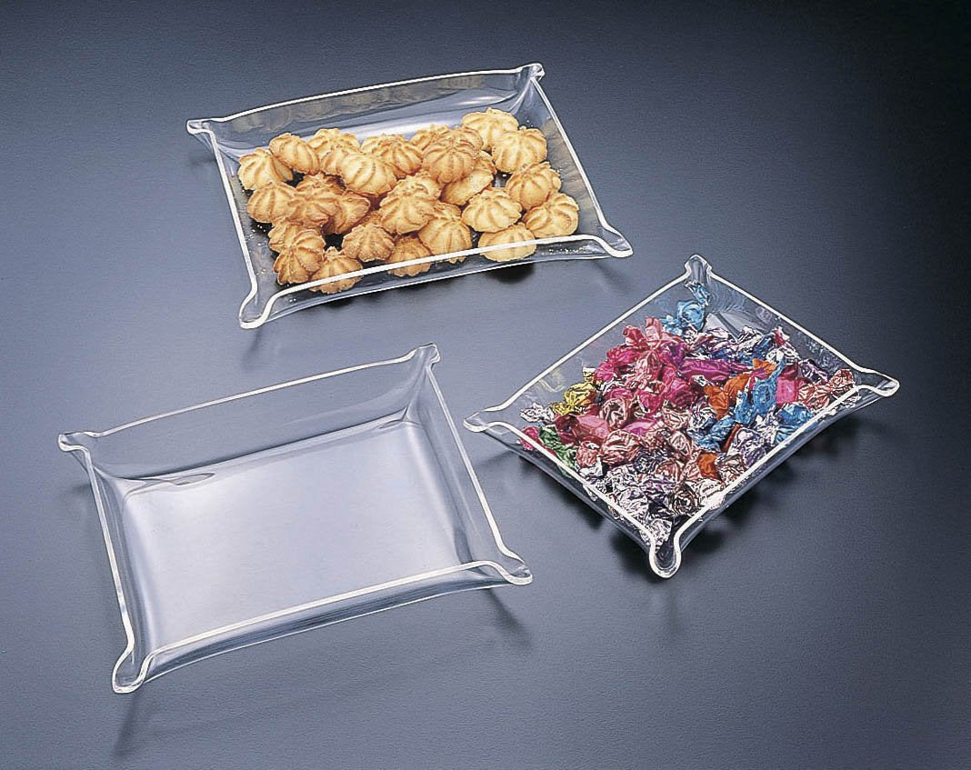 Acrylic Pinched Tray SMALL