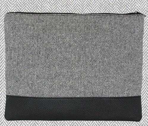 Herringbone Makeup Pouch