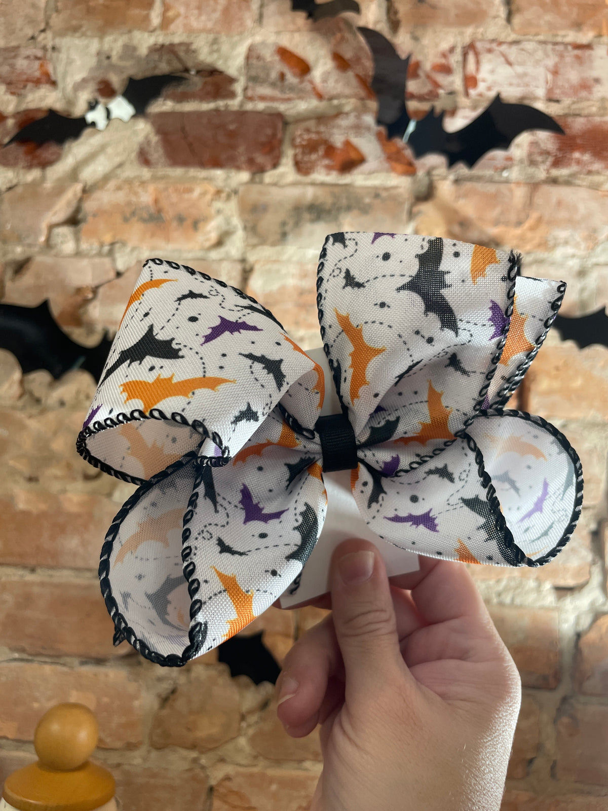 Spooky Bat Hair Bow