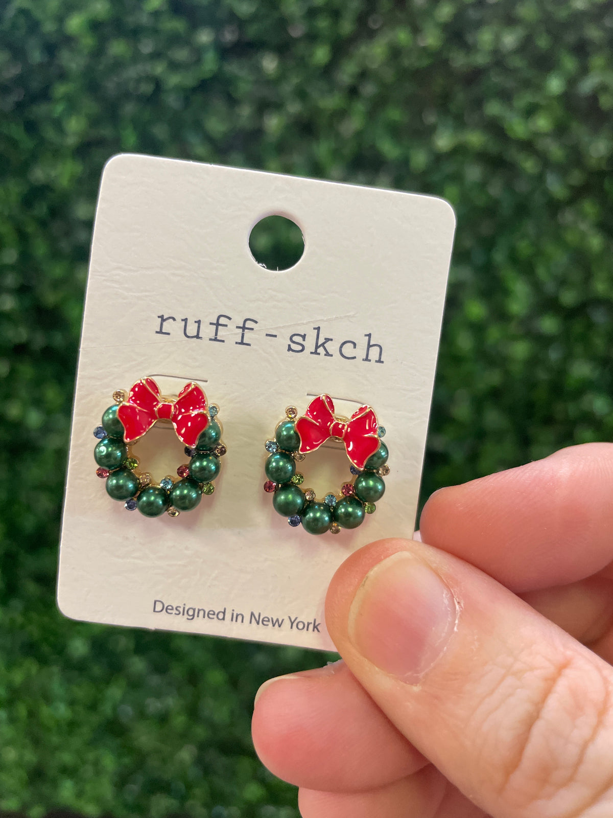 Pearl Wreath Studs
