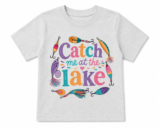 Catch Me at the Lake Kids Tee