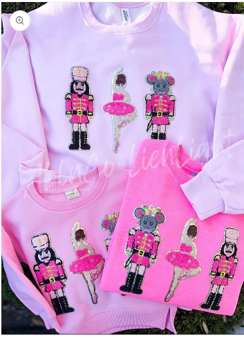 Toddler Chenille Nutcracker Sweatshirt