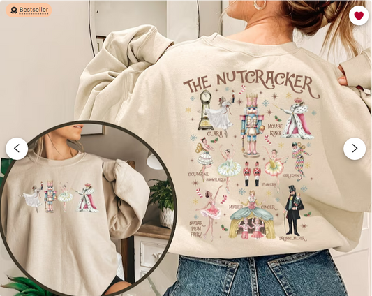 Nutcracker Ballet Sweatshirt