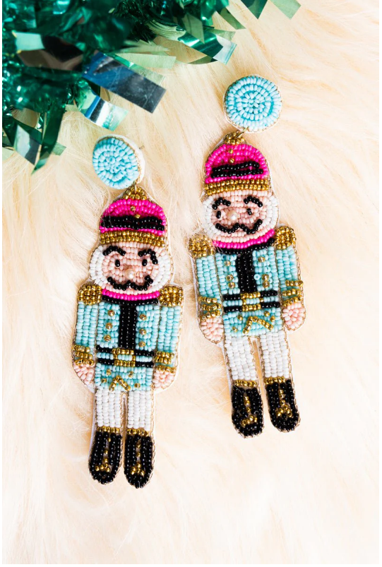 Nutcracker Beaded Earring