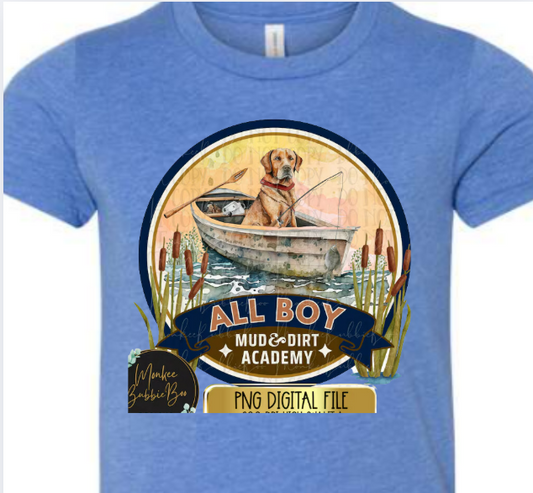 All Boy Toddler Tee