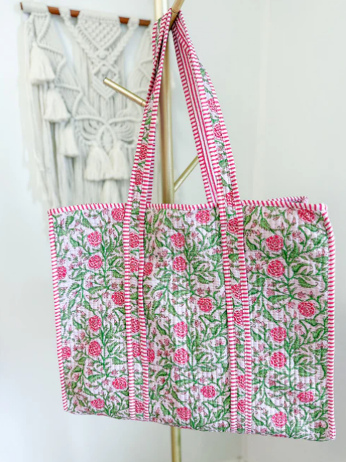 Vintage Quilted Totes