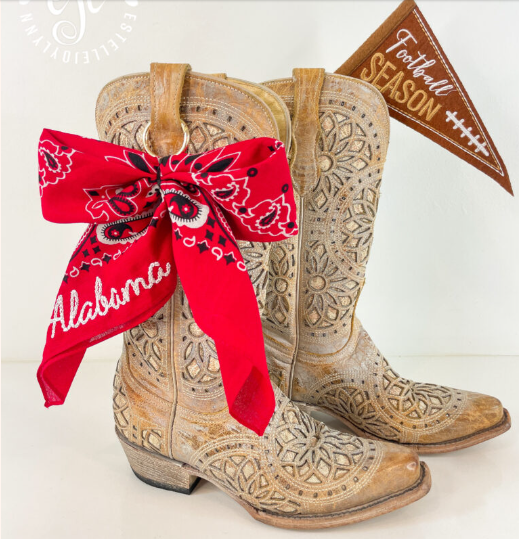 Bandanna Boot Bow