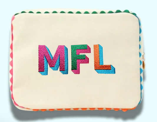 Ricrac Cosmetic Bag