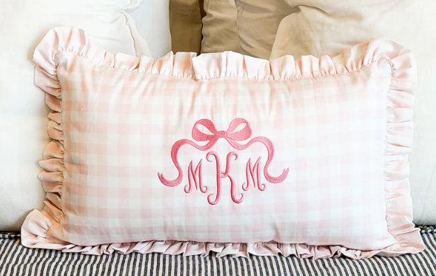 Gingham Pillow