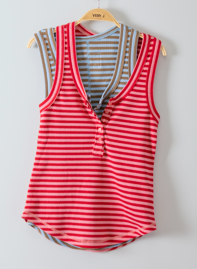 Stripe Tank