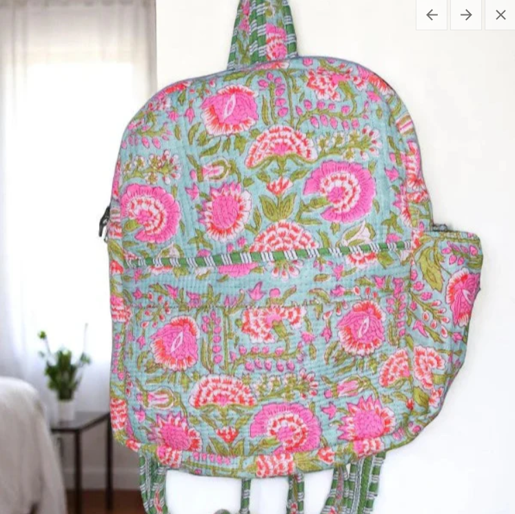 Quilted Backpack