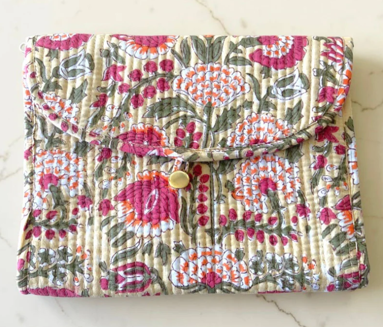 Quilted Jewelry Pouch