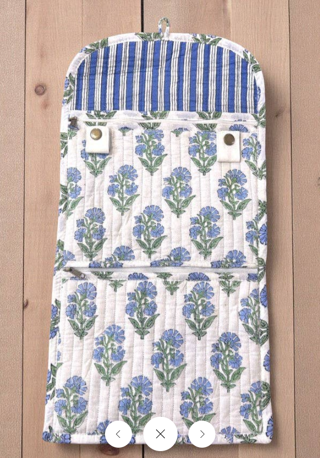 Quilted Jewelry Pouch