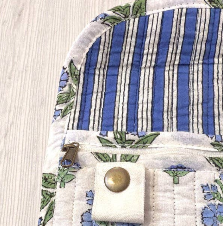 Quilted Jewelry Pouch