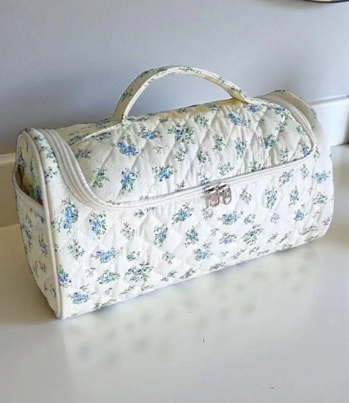 Floral Cosmetic Case