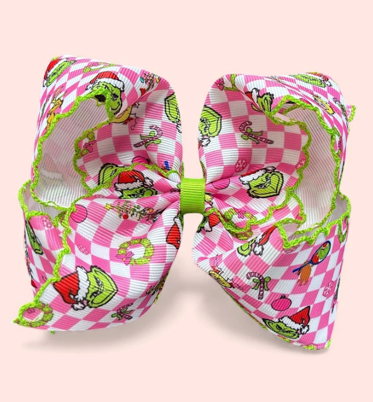 Grinch Hairbow