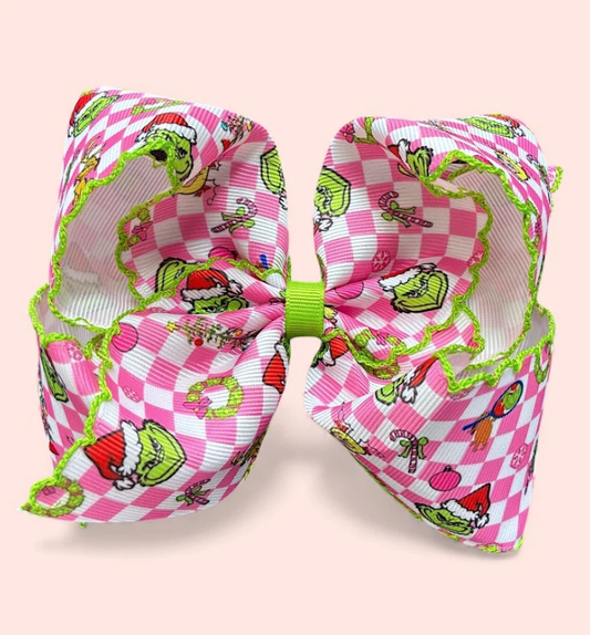 Grinch Hairbow