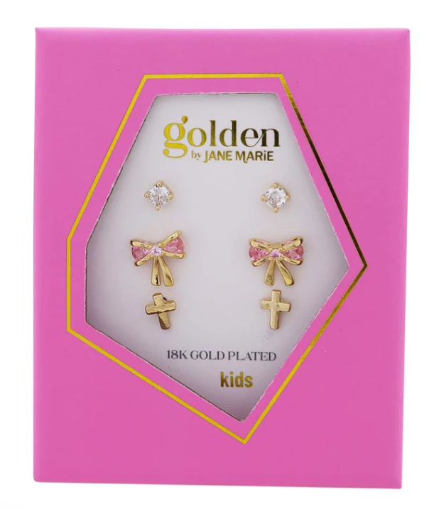 JM Kids Earring Trio 2