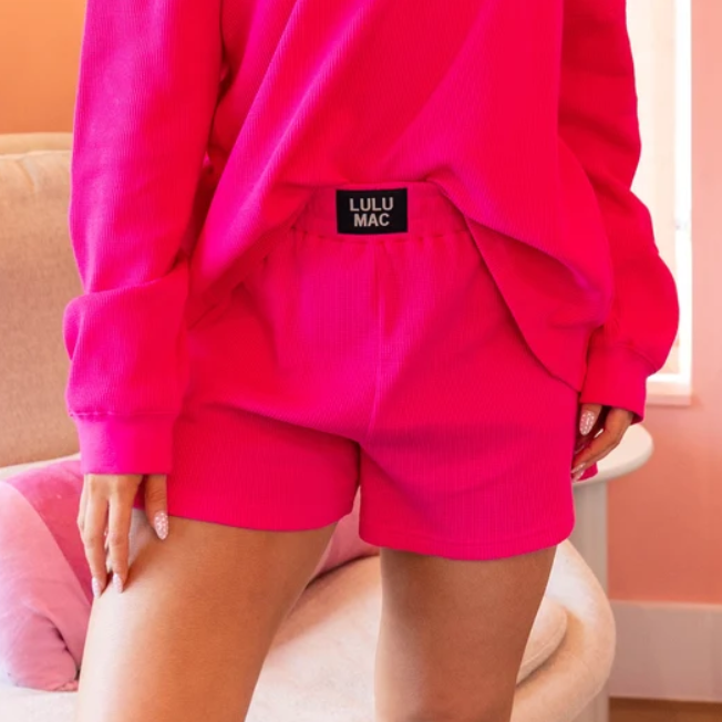 LULU MAC Terry Cloth Shorts