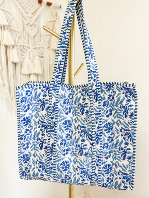 Vintage Quilted Totes