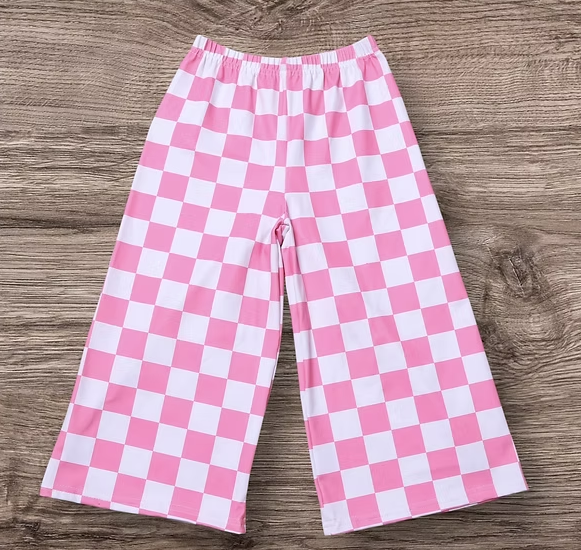 Kids Checkered Leggings