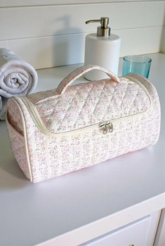 Floral Cosmetic Case