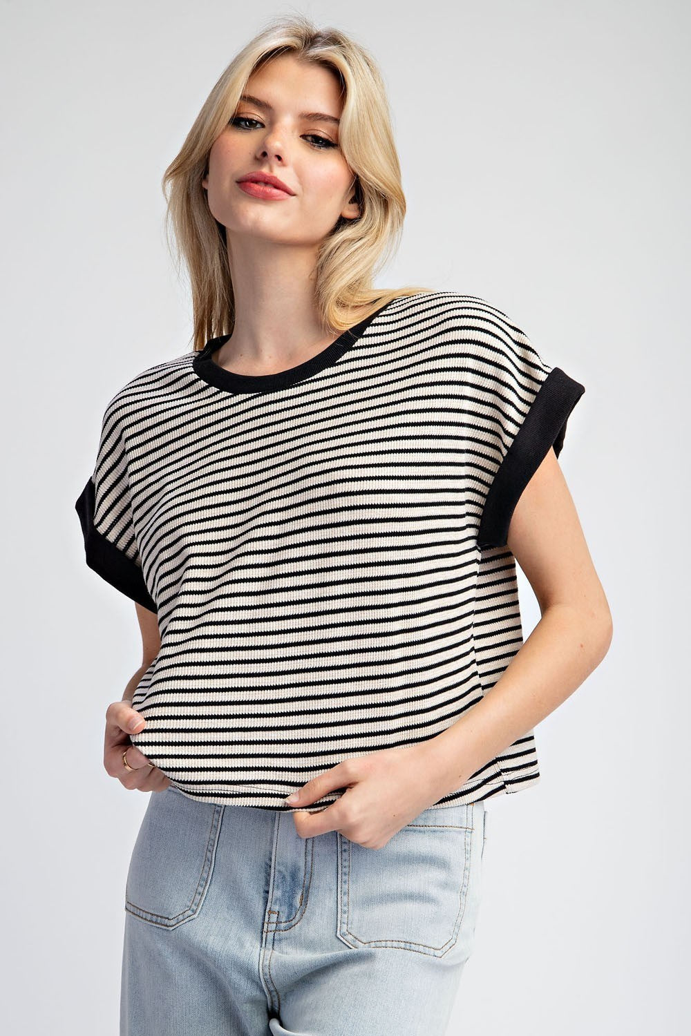 Striped Short Sleeve