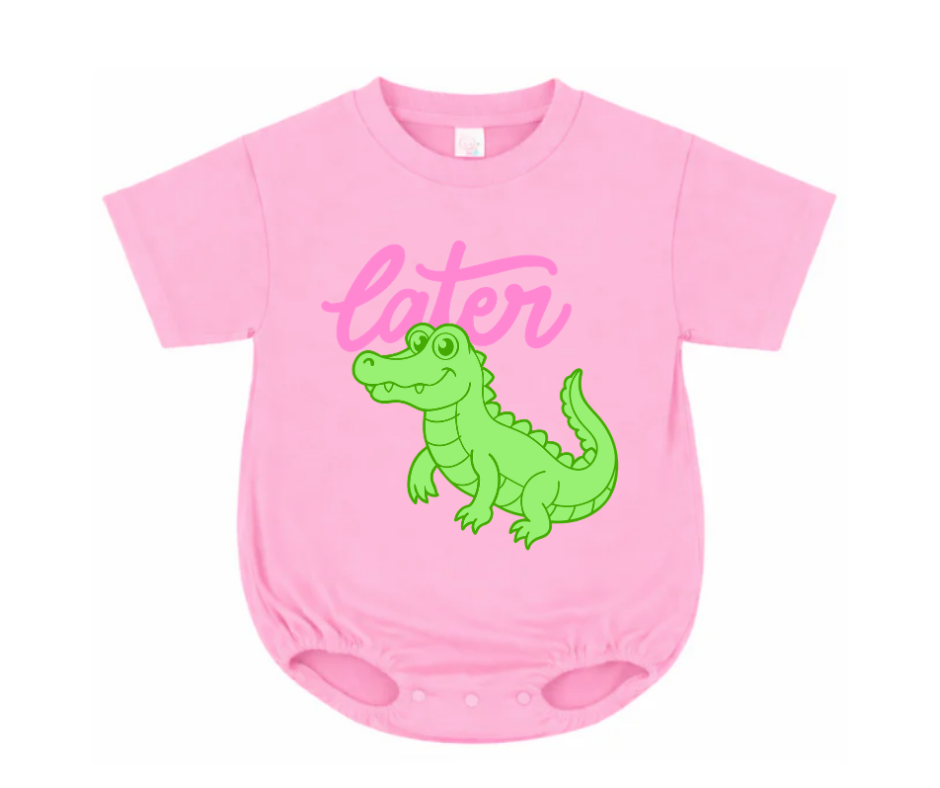 Later Gator Bubble Romper