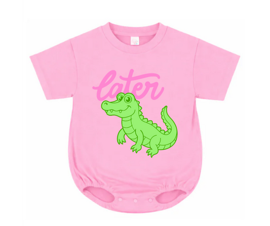 Later Gator Bubble Romper