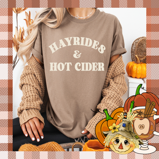 Hayrides & Hot Cider Tee