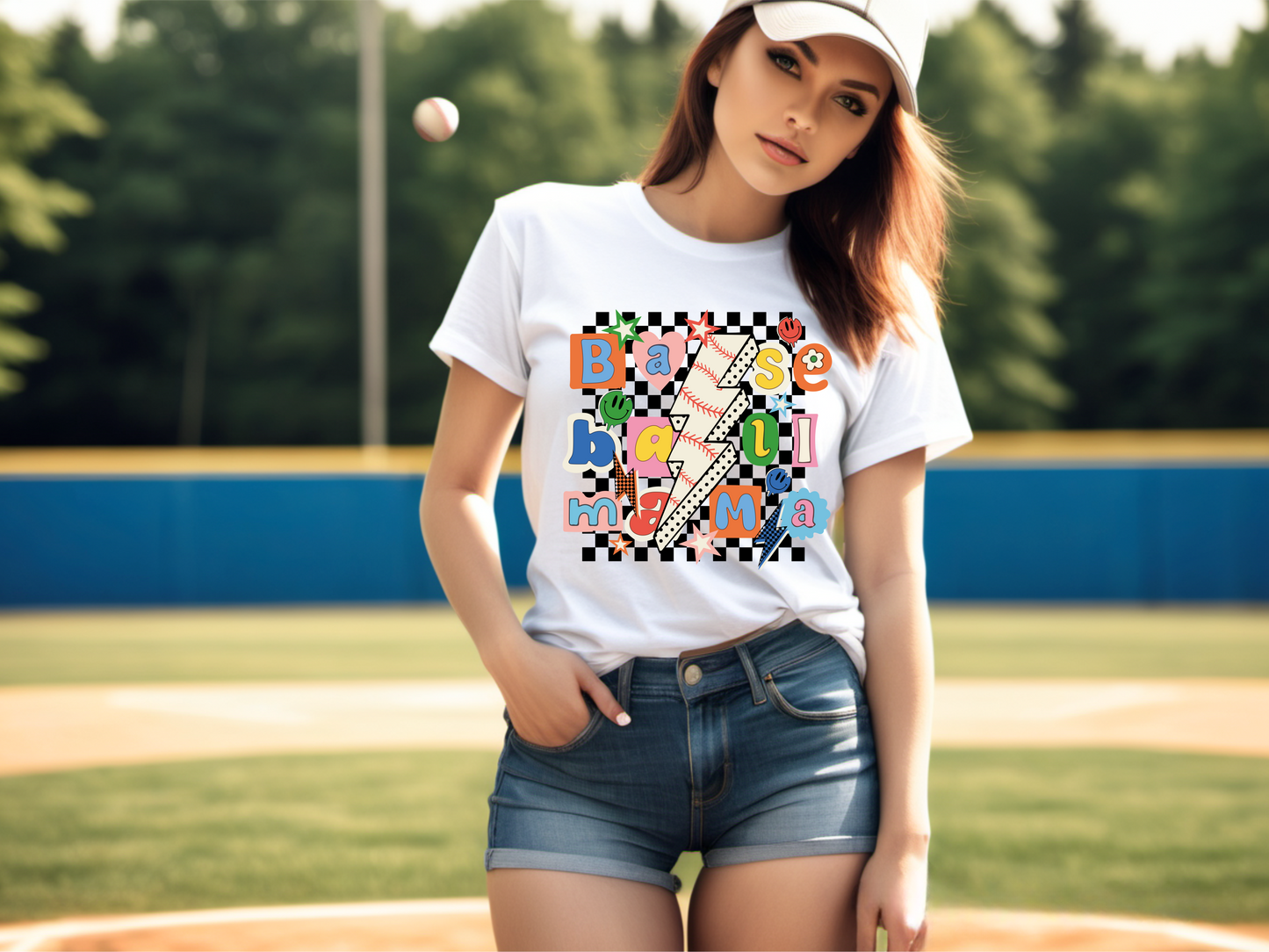 Baseball Mama Tee