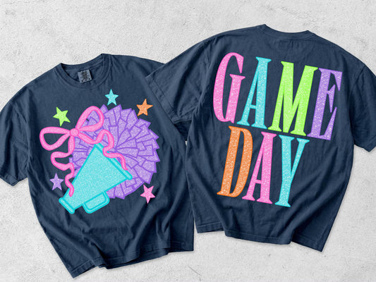 Sparkle Game Day Kids Tee