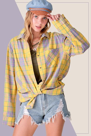 Flannel (no design)