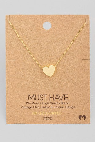 Dainty Heart Necklace