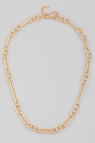 Large Oval Chain Link Necklace